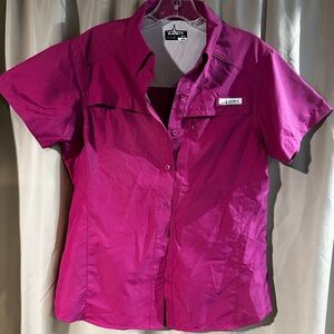 Habitat Women's Button Down Shirt - Pink